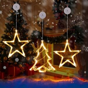 Star and Tree Window Lights